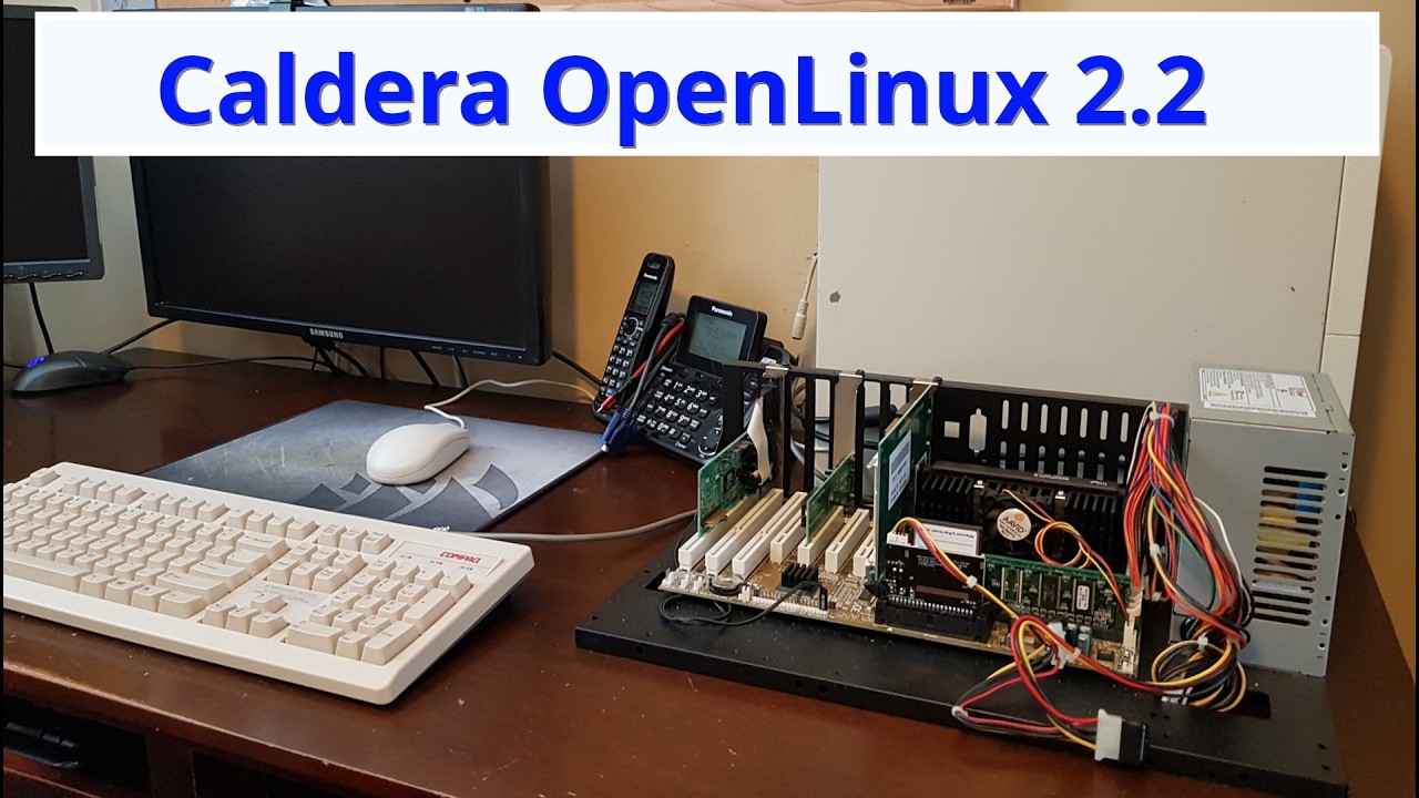 Caldera OpenLinux 2.2 (1999) - YouTube