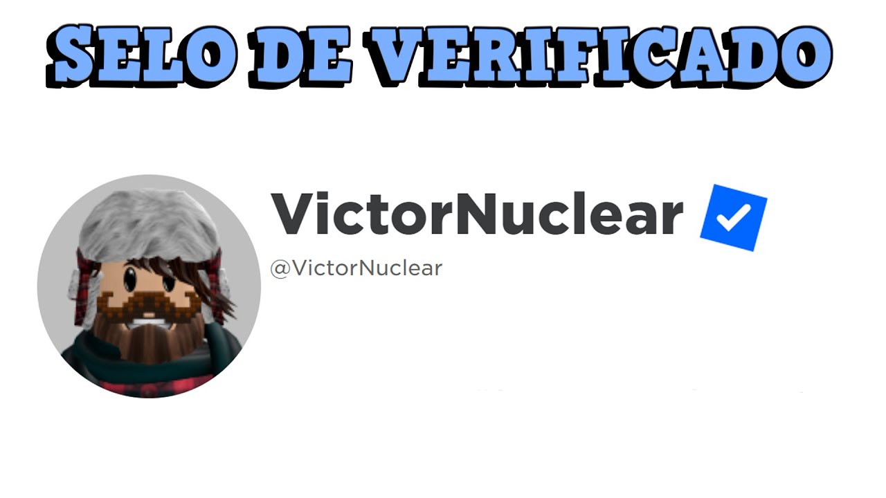 como ter verificado no roblox