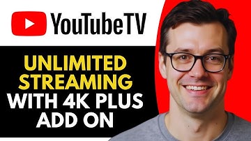 YouTube TV Unlimited Streaming with 4K Plus Add On (Full Guide)
