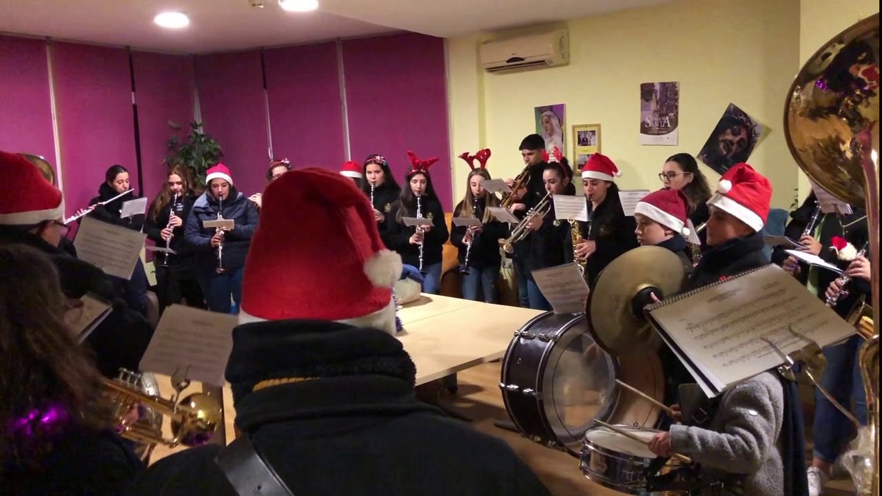 Pasacalles Navideño A Cargo De La Banda De Música Municipal Ntra Sra