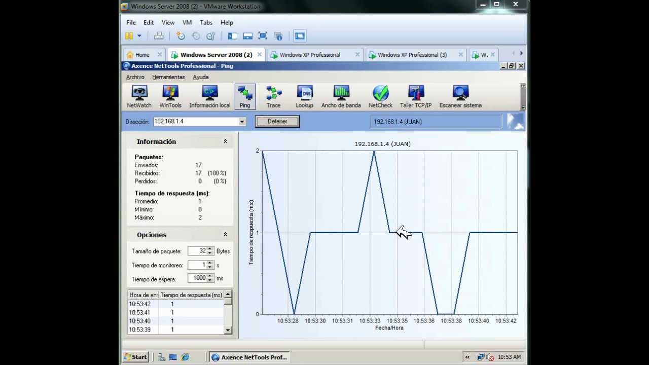 Monitorizacion de Red usando Essential NetTools (Parte II) - YouTube