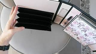 Porte bloc notes vintage floral