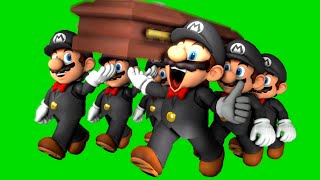 Coffin Dance Mario Greenscreen in 4k