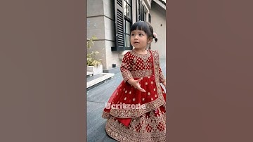 MasyaAllah tteh pake gaun India cantik sekali #babylily #ranaimamalika #masyaallahtabarakallah