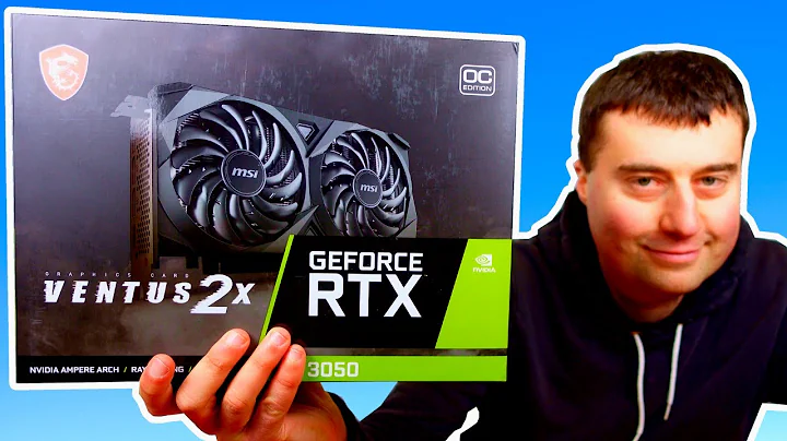 Desembalando e Testando a MSI RTX 3050 Ventus X2!