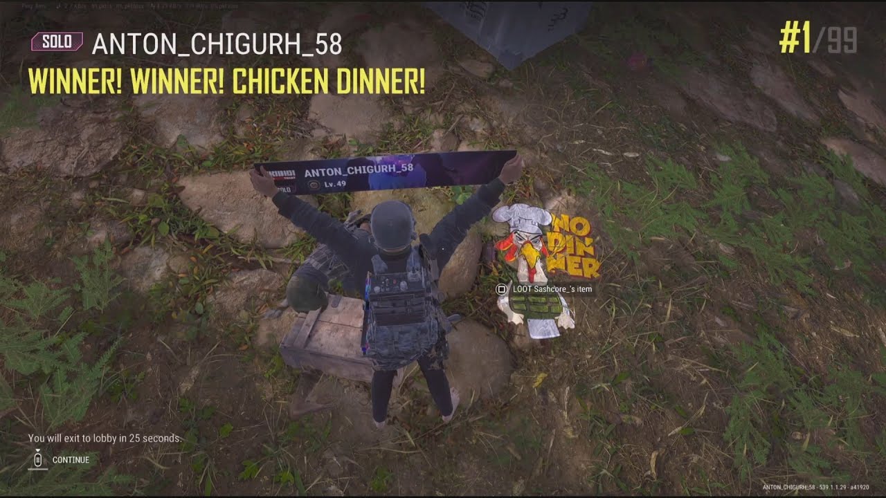 JOT381 PUBG 110126 RONDO 6 KILLS 2328th SOLO WIN 1/99 CHICKEN DINNER SOLO