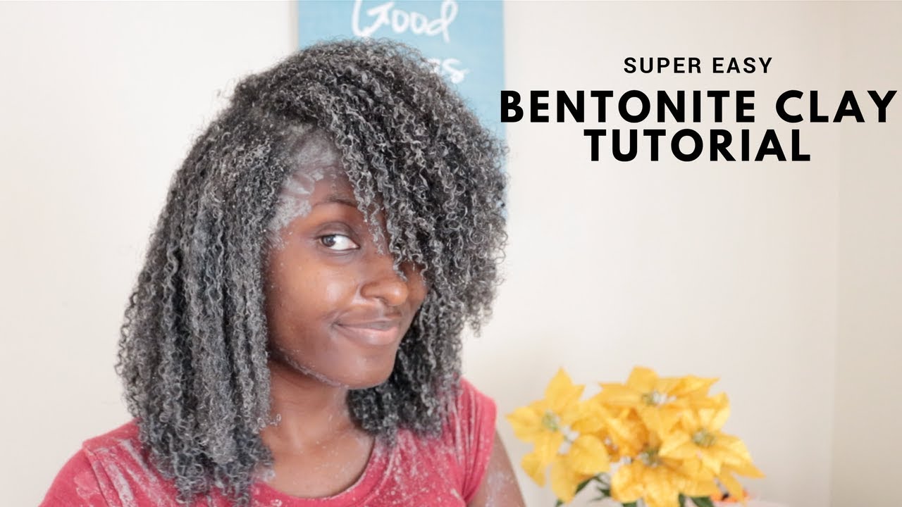 How to do a Bentonite Clay Mask On Natural hair || mycrownofcurls