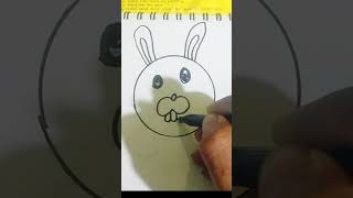 belajar menggambar kelinci #gambar #gambarcerita #art #drawing