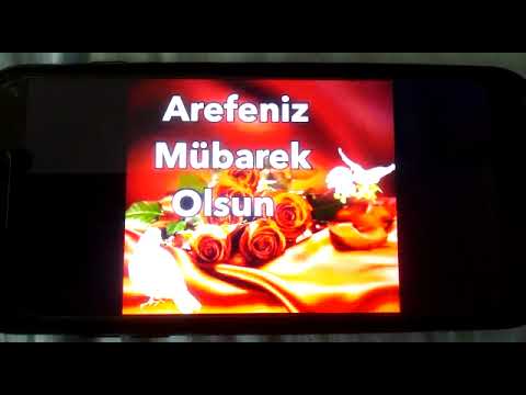 Arefeniz Mübarek Olsun