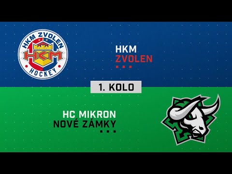 1.kolo štvrťfinále HKM Zvolen - HC Mikron Nové Zámky HIGHLIGHTS