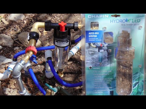 Installing a Chapin 16oz Liquid Fertilizer Injector