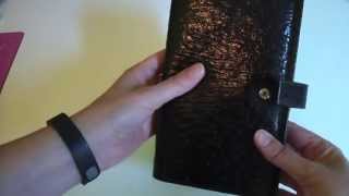 Unboxing the Compact Regency Filofax in Black