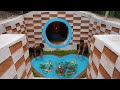 How To Build Underground Loving Fish Pond Design The Front Underground Swimming Pool Bamboo House