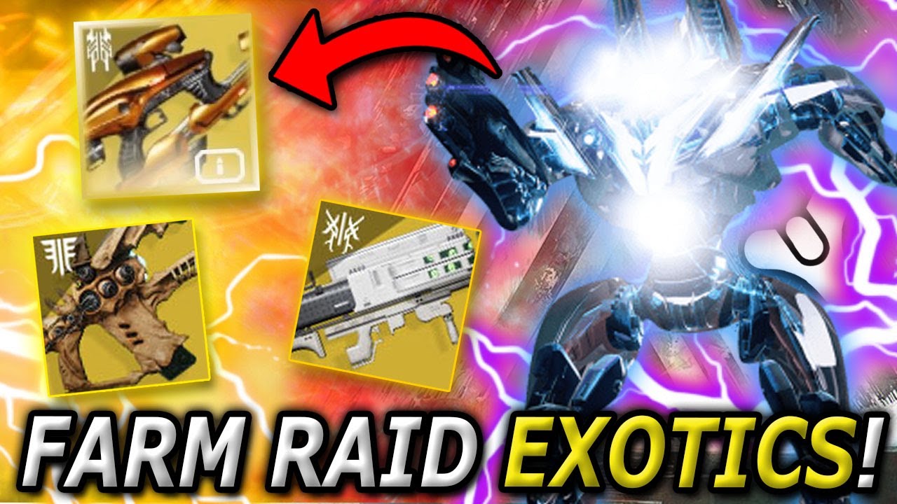 How to Farm Raid Exotics Infinitely in Destiny 2! (Seriously get VEX