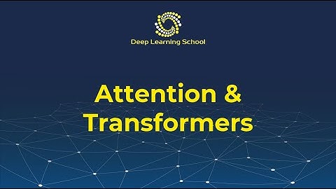 Семинар. Attention и Трансформеры