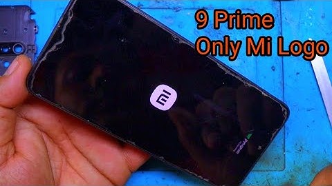 Redmi 9 Prime Mi  Logo Problem Solution 