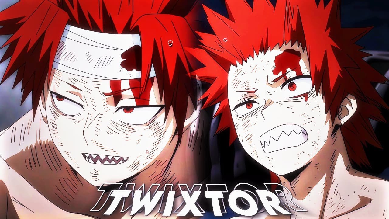 Eijiro Kirishima Twixtor Clips For Edit 4K60FPS Season 8 Episode 8 | Boku no Hero Academia