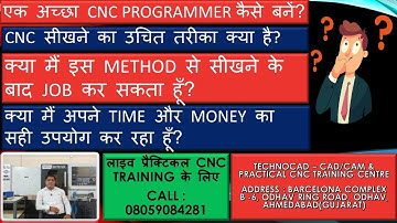CNC TRAINING - LIVE PRACTICAL CNC TRAINING - CNC TRAINING CENTER - CNC TRAINING INSTITUTE -LEARN CNC