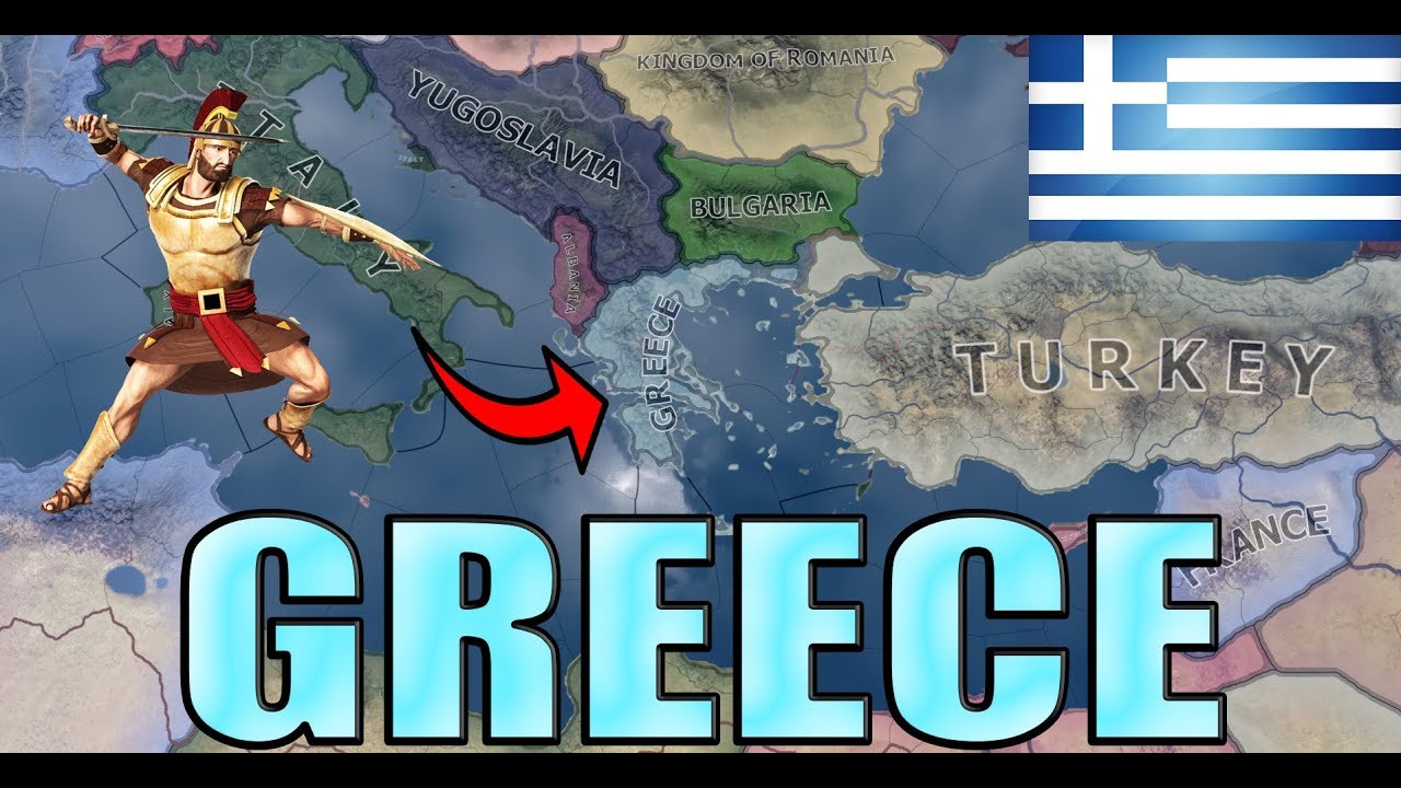 HOI4 GREECE LIVESTREAM Playing Hearts of Iron 4 as Greece! [HOI4