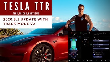 Tesla 2020.8.1 / 2030.8.2 / 2020.8.12 / 2020.8.12.1Update - Track Mode V2 Part 1 - Unbelievable!