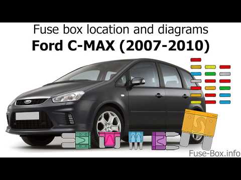 Fuse box location and diagrams: Ford C-MAX (2007-2010)