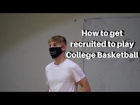 Cara Dapatkan Direkrut Bermain COLLEGE BASKETBALL (3 TIPS)