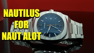 An affordable Nautilus Homage from Italy - D1 milano Atlas