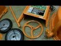 Harbor Freight 3.5 Cubic Foot Cement Mixer Assembly and Review. Item 67536