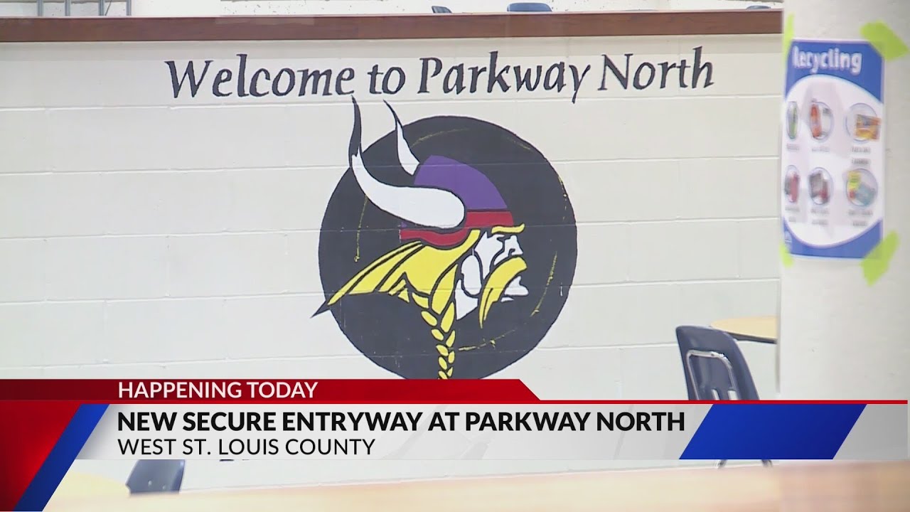Parkway North High School upgrades entrance for better security YouTube