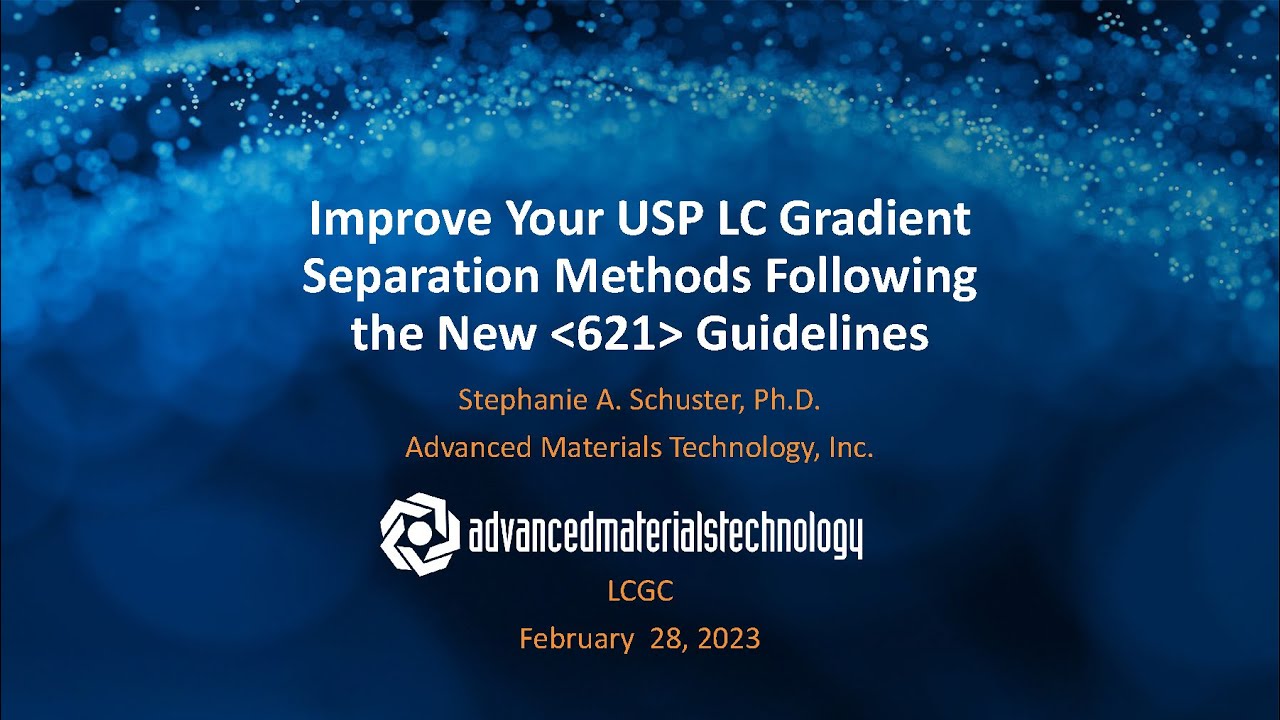 Lc Gradinet Improve Your USP LC Gradient Separation Methods Following the New ...