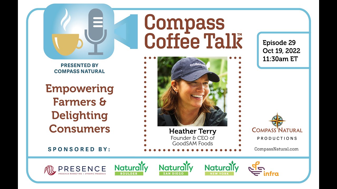 Compass Coffee Talk Episode 29 - Heather Terry, Founder and CEO of GoodSAM