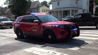 Ridley Township Police Supervisor 45 Responding 