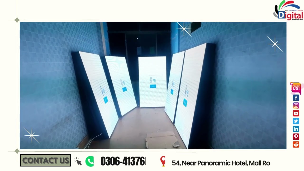 Digital Pole Streamers Installed By Digital Innovation SMD.