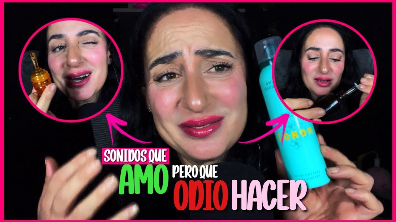 ASMR sonidos que amo pero odio hacer 🥰😫