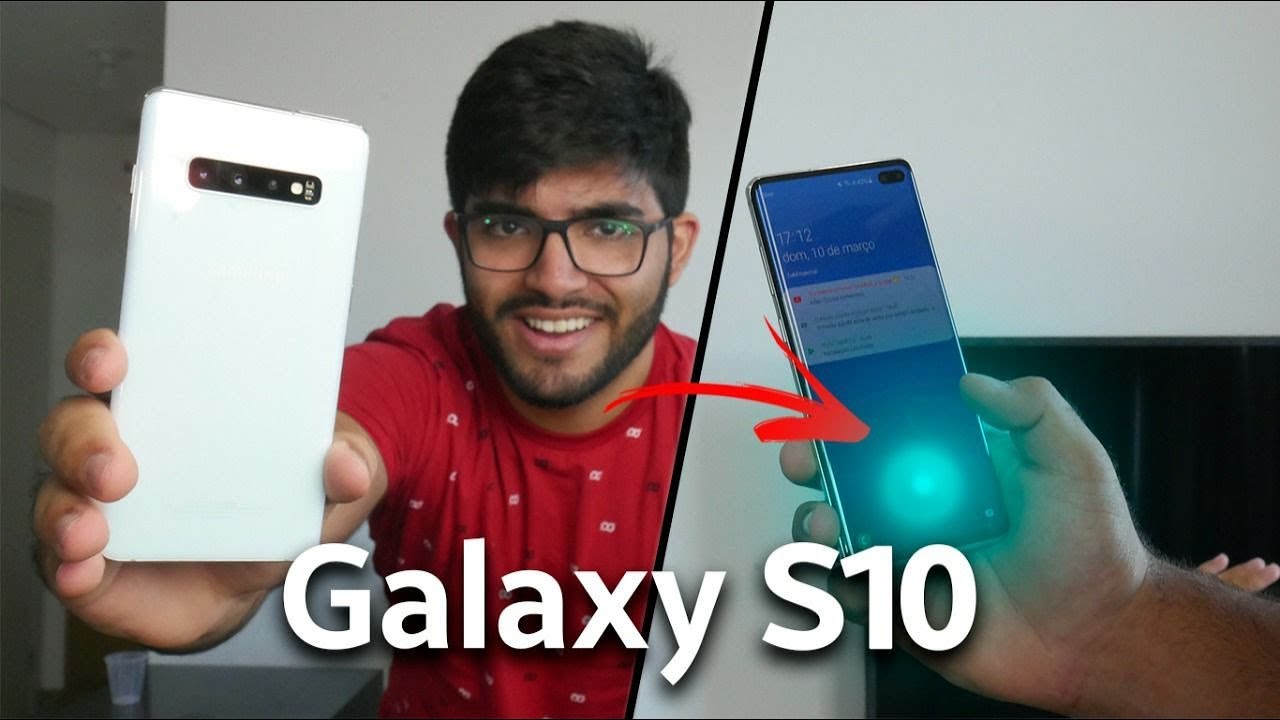 Em mãos! GALAXY S10+, Ele realmente vai ser o melhor Smartphone de 2019? | ELE É DEMAIS!