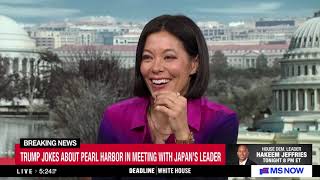 A Profound Idiot Nicolle Wallace Gets Candid Over Trumps Japan Pearl Harbor Joke Flops