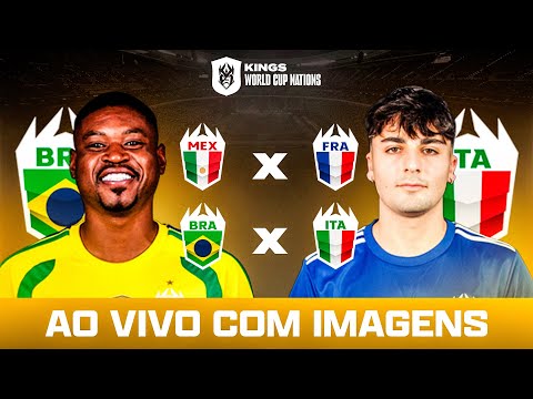 KINGS WORLD CUP NATIONS - QUARTAS DE FINAL - DIA 1 | AO VIVO E COM IMAGENS
