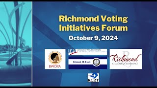 Election Preview: Richmond Voting Initiatives Forum 2024