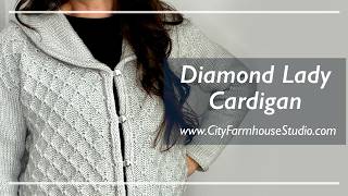 Machine Knit Pattern - Tuck Stitch Cardigan - LK150 - YouTube
