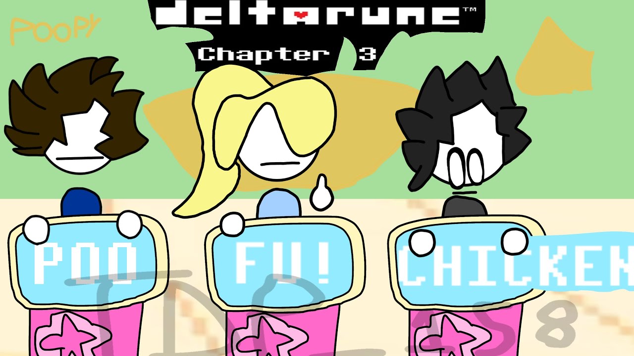 DELTARUNE CHAPTER 3 GAMESHOW ROUND 2 AND STUFF IDK