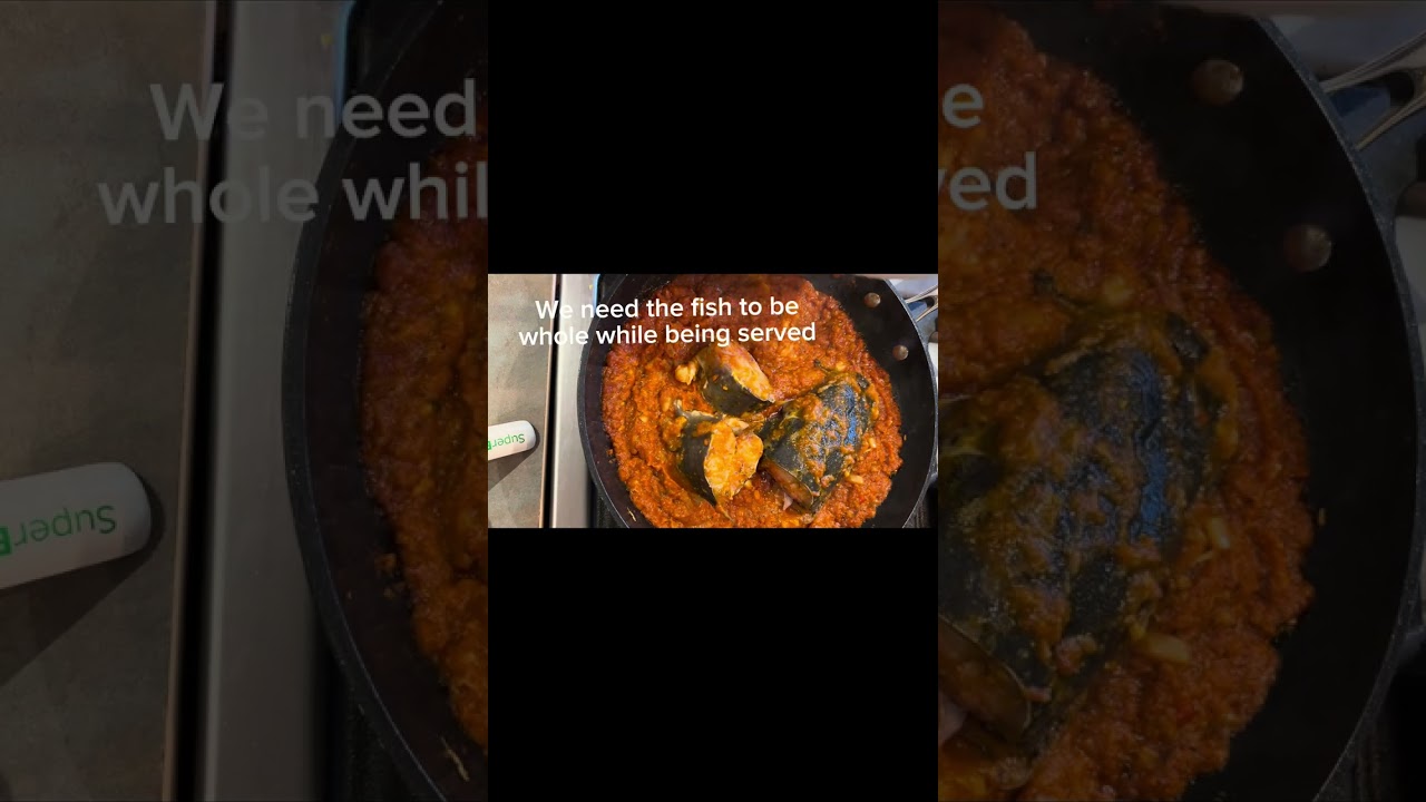 CATFISH SAUCE (A SUNDAY SPECIAL)- African delicacy