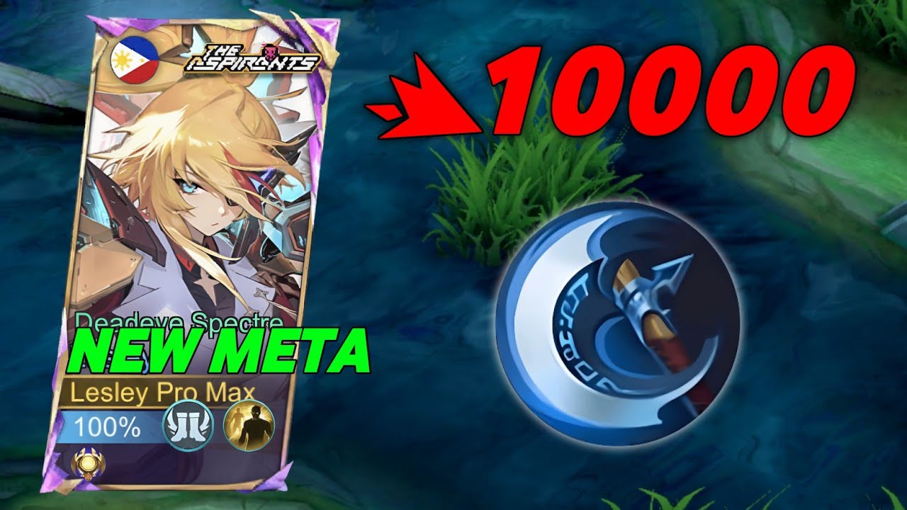 LESLEY BEST HIGH DAMAGE CRAZY BUILD 2025!😱 THIS BUILD IS LITERALLY BROKEN! ( PLS TRY THIS BUILD )