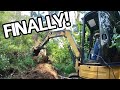 Clearing Trees for Themed Cabin - Road Access and Building Site