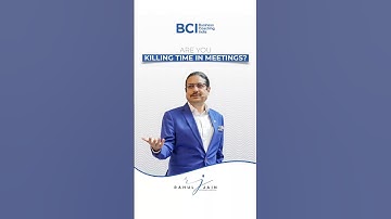 Are You Killing Time In Meetings