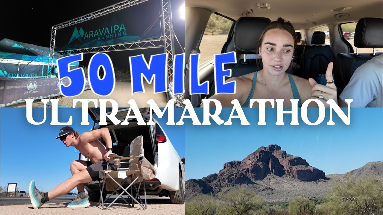 50 MILE DESERT RACE | ultramarathon vlog