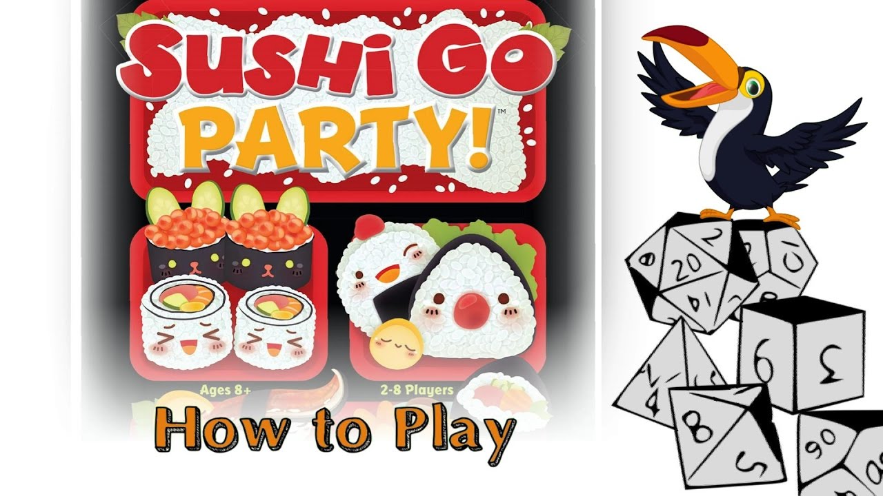 Sushi Go Party - How to play 