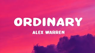 Download Lagu Alex Warren - Ordinary (Lyrics) MP3 Download Lagu Alex Warren - Ordinary (Lyrics) MP3