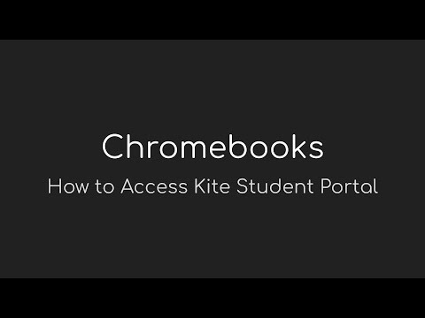 Chromebook - How to Access the Kite Student Portal