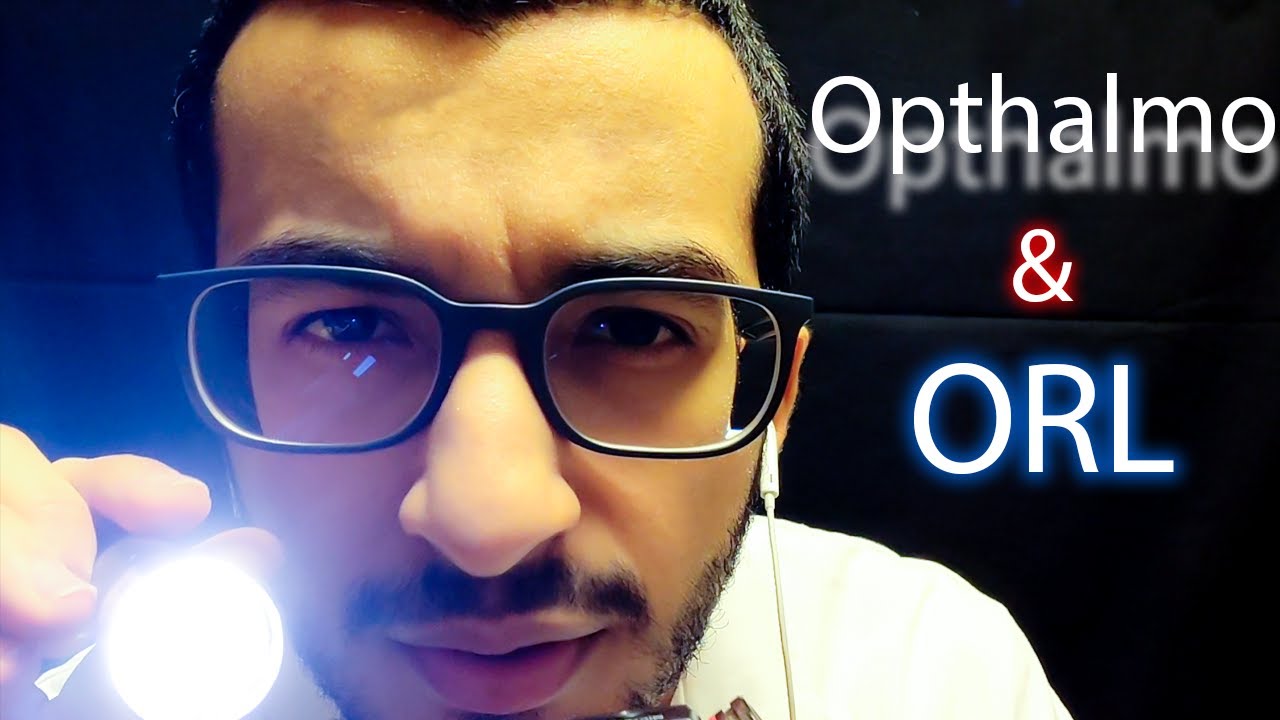 ASMR FR 👁️ ROLEPLAY OPHTALMOLOGUE & ORL (tu t'inscris à une expérience)