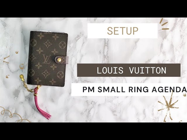 LOUIS VUITTON SMALL RING AGENDA, Cash Wallet, A7